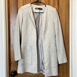 Zara grey coat